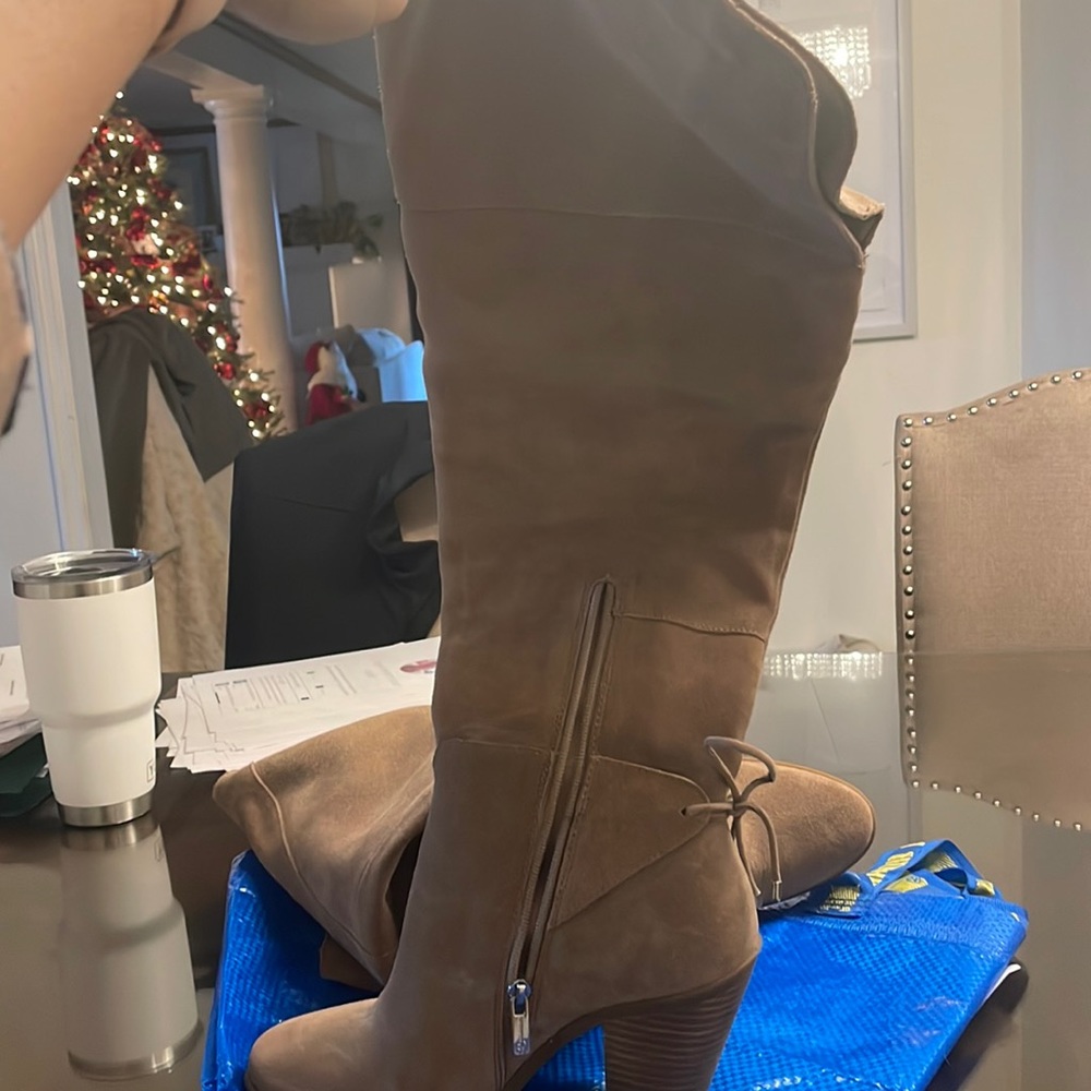 Jessica Simpson suede Over the knee boots